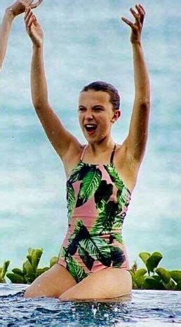 millie bobby brown string bikini|Millie Bobby Brown wows in stylish bikini during。